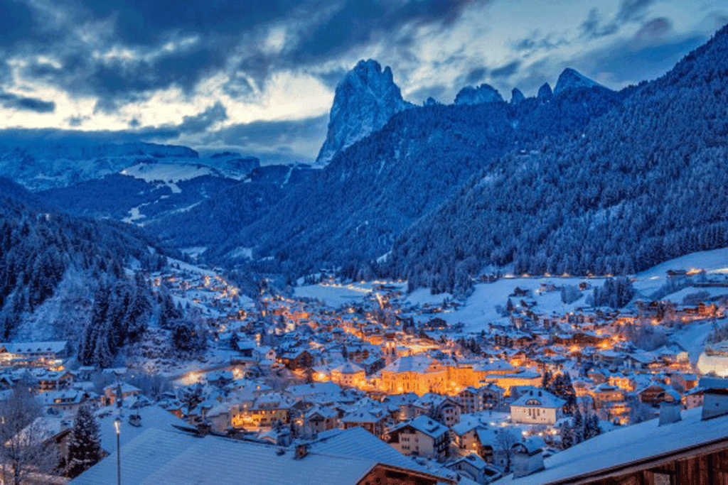 De drie sterren van Val Gardena